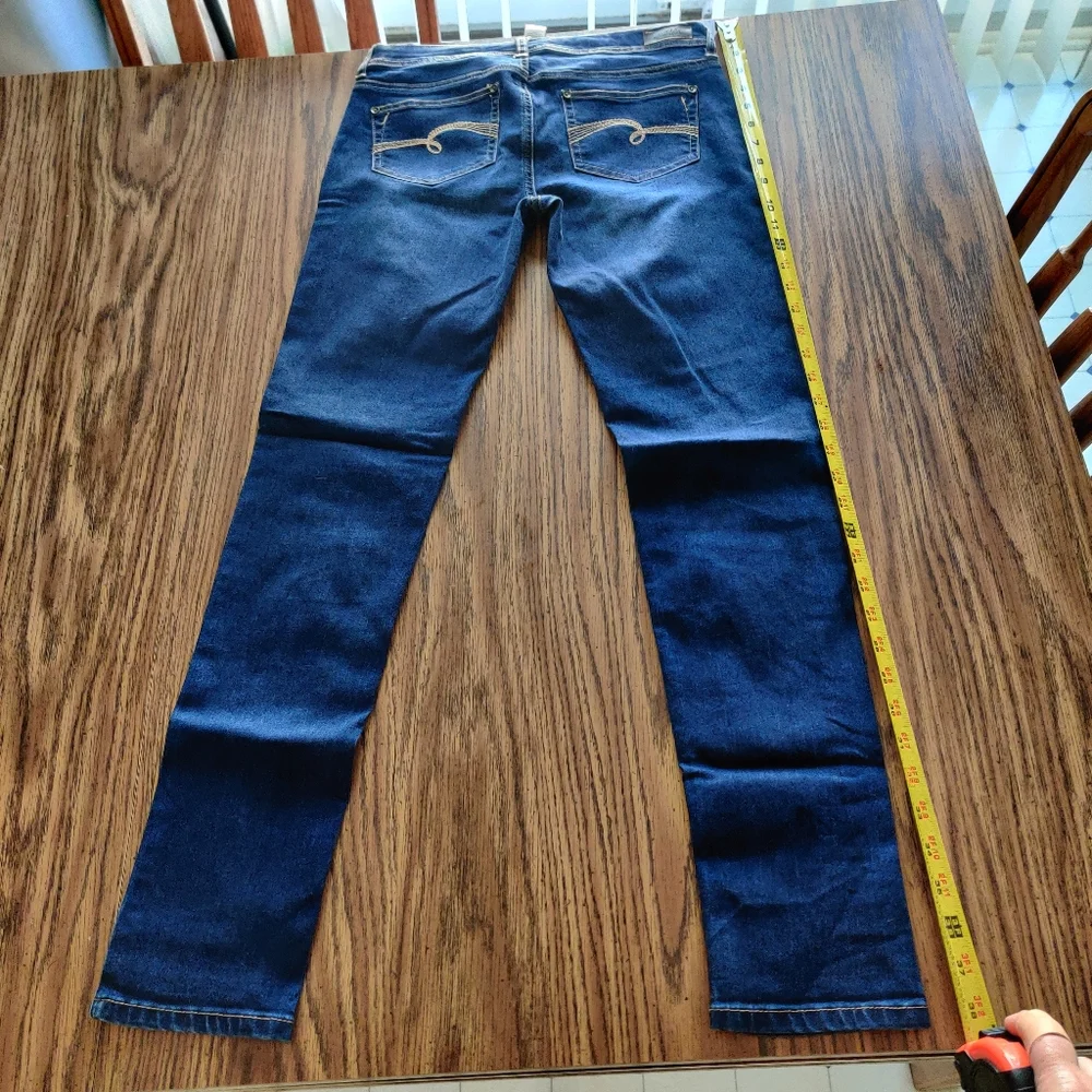 Justice Premium Skinny Medium Wash Simply Low Jegging Jeans EUC sz 16R